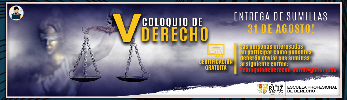 V Coloquio de Derecho